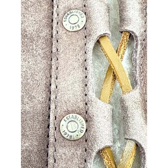 Brown UGG Australia Womens Sz 10 Shearling & Suede Winter Boots - Picture 3 of 8